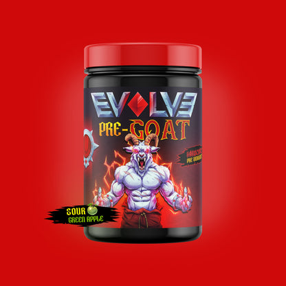 EVOLVE® PRE-GOAT - Sour Green Apple - 40 Serv.